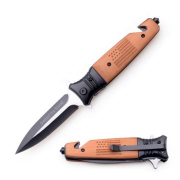 Snake Eye Tactical Rescue Style Spring Assist Knife SE-846US